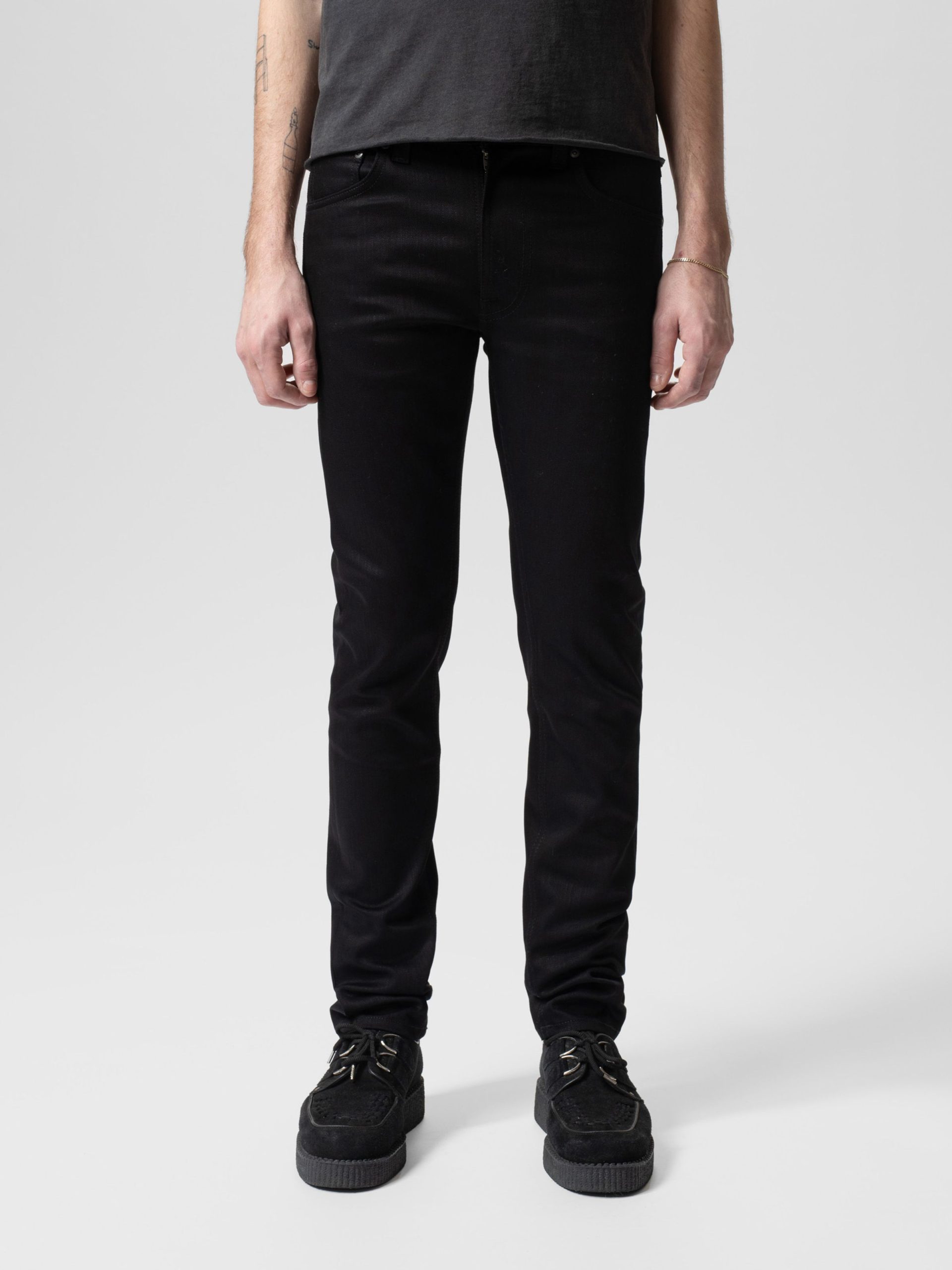 1565_9457bf67fb-112498_lean_dean_dry_everblack_5-2400 Nudie Jeans Co. Lean Dean Dry Everblack - Image 1