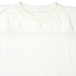 Warehouse & Co. Lot. 4063 No Print 3/4 Sleeve Football T-Shirt (White) - Image 3