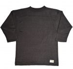 Warehouse & Co. Lot 4063 No Print 3/4 Sleeve Football T-Shirt (Black)