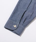 Sugar Cane & Co. Lot SC27850 / Blue Chambray LS Work Shirt - Image 5
