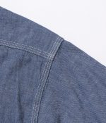 Sugar Cane & Co. Lot SC27850 / Blue Chambray LS Work Shirt - Image 6