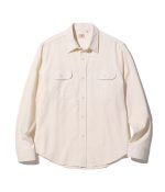 Sugar Cane & Co. Lot SC27851 / White Chambray LS Work Shirt