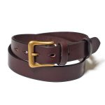 Warehouse & Co. Lot 6041 / Leather Slim Belt - 2 Colours