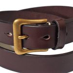 Warehouse & Co. Lot 6041 / Leather Slim Belt - 2 Colours - Image 3