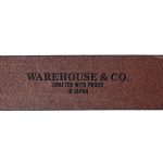 Warehouse & Co. Lot 6041 / Leather Slim Belt - 2 Colours - Image 7