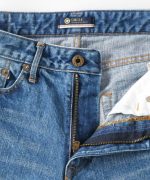 Japan Blue Jeans (J401) 14.8oz Classic Straight Selvedge Jeans-Mid Wash - Image 4