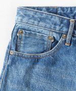 Japan Blue Jeans (J401) 14.8oz Classic Straight Selvedge Jeans-Mid Wash - Image 5