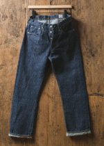 OrSlow 105 Standrad 13.7oz Selvedge Denim (One Wash) - Image 5