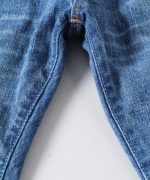 Japan Blue Jeans (J501) 14.8oz US Cotton Loose Selvedge Jeans-Aging Wash - Image 5