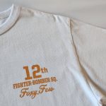 Buzz Rickson's Lot 79407 / 12th FTR Bomb SQ. Foxy Few T-Shirt - White - Image 3