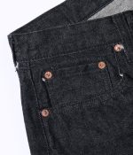 Sugar Cane & Co. Lot SC42460 / Black Denim 1947 Model Regular Straight - Image 4