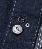 Sugar Cane & Co. Lot SC15503 / Fiction Romance 11oz Blue Denim 1920's Work Coat - Image 9