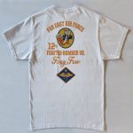 Buzz Rickson's Lot 79407 / 12th FTR Bomb SQ. Foxy Few T-Shirt - White