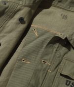 Buzz Rickson's Lot BR15123 / USMC M-1944 Herringbone Utility Jacket - Image 5