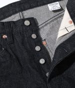 Sugar Cane & Co. Lot SC42460 / Black Denim 1947 Model Regular Straight - Image 6