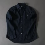 Barns Outfitters (BR-4965N) B.D. Oxford LS Shirt - Navy