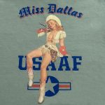 Buzz Rickson's Lot BR79437 / Miss Dallas T-Shirt - Sage - Image 7