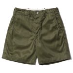 Buzz Rickson's Lot BR52381 / Early Military Chinos (MOD.) 1945 Model Shorts - Olive