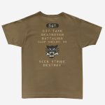 Buzz Rickson's Lot BR79436 / 637th Tank Destroyer Battalion T-Shirt - Khaki - Image 2