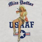 Buzz Rickson's Lot BR79437 / Miss Dallas T-Shirt - White - Image 7