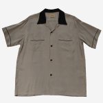 Style Eyes Lot SE39260 / Pipping Rayon S/S Shirt - Gray