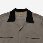 Style Eyes Lot SE39260 / Pipping Rayon S/S Shirt - Gray - Image 3