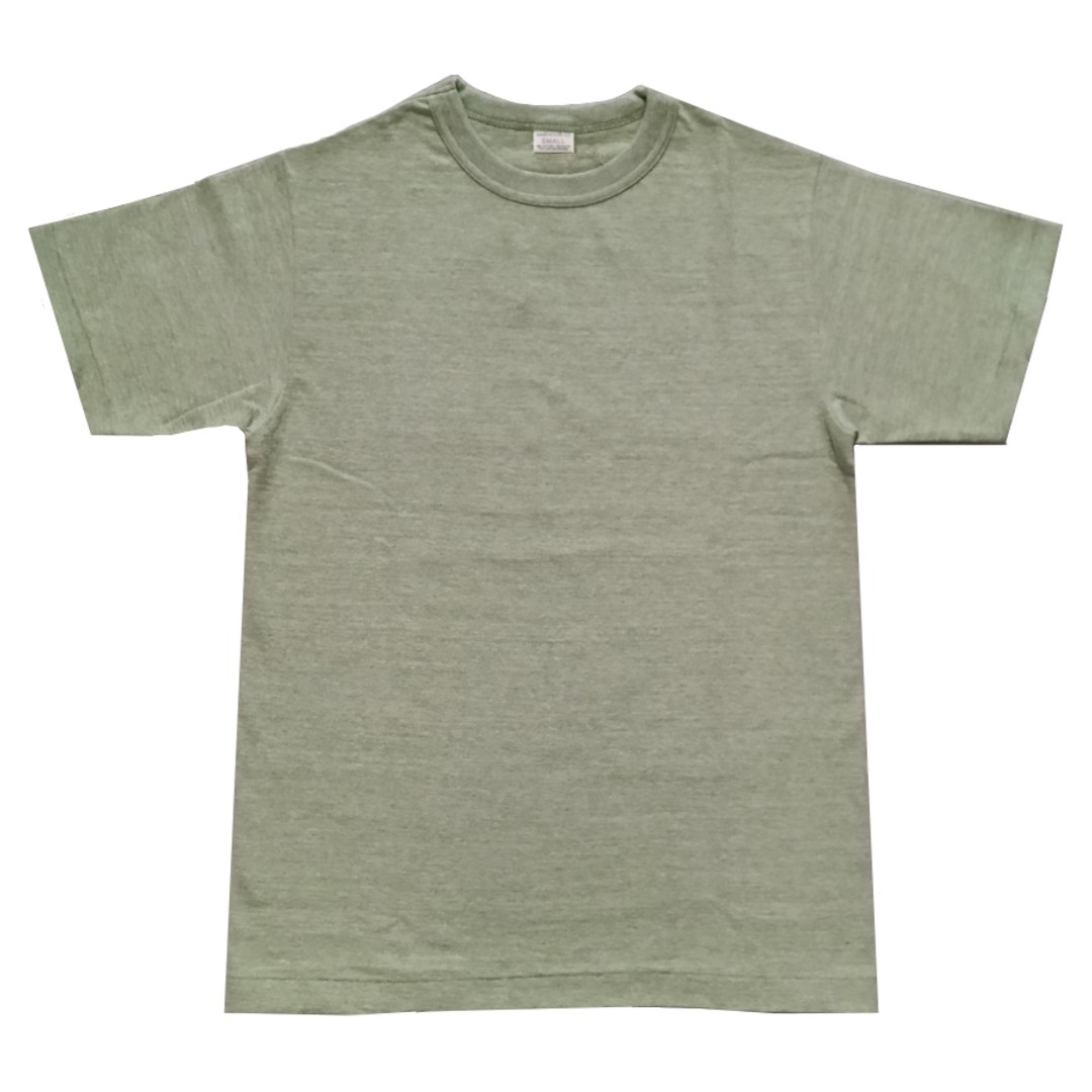 wh heather grn 1 Warehouse & Co. Lot 4096 88/12 Heather Tee - Green - Image 1