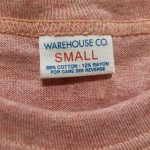 Warehouse & Co. Lot 4096 88/12 Heather Tee - Red - Image 5