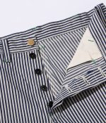 Sugar Cane & Co. Lot SC51842 / 11oz Hickory Stripe Work Shorts - Image 3