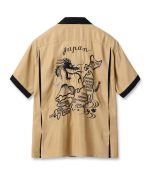 ="Tailor Toyo Lot TT39303 / Suka Bowling Shirt “Dragon & Japan Map""" - Image 2