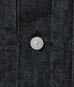 Sugar Cane & Co. Lot SC15650 / 14.25oz Black Denim Jacket 1953 Model - Image 4