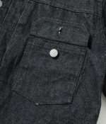 Sugar Cane & Co. Lot SC15650 / 14.25oz Black Denim Jacket 1953 Model - Image 6