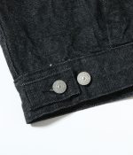 Sugar Cane & Co. Lot SC15650 / 14.25oz Black Denim Jacket 1953 Model - Image 7