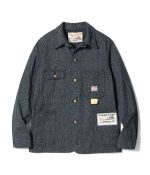 Sugar Cane & Co. Lot SC15659 / 9oz Black Covert Work Coat