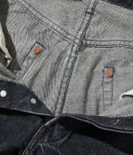 Sugar Cane & Co. Lot SC42460H / 14.25oz Black Denim 1947 Hard Wash Model - Image 5