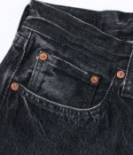 Sugar Cane & Co. Lot SC42460H / 14.25oz Black Denim 1947 Hard Wash Model - Image 6