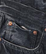 Sugar Cane & Co. Lot SC42460H / 14.25oz Black Denim 1947 Hard Wash Model - Image 7