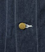 Sugar Cane & Co. Lot SC15655 / 11oz Blue Denim Work Coat - Image 4