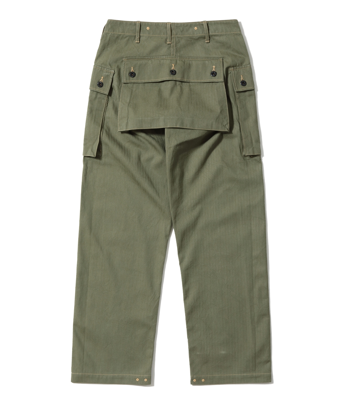 Buzz Rickson's Lot BR42501 / USMC M-1944 Herringbone Pants (Short