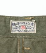 Buzz Rickson's Lot BR42501 / USMC  M-1944 Herringbone Pants (Short Length) - Image 5