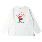 Barns Outfitters (BR-24402) 90's Heavy Weight LS Printed Tee (2 Colours)