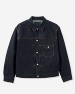 Momotaro Jeans (MMGJ0001) #001 Standard Denim Jacket 14.7oz - Indigo - Image 6