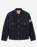Momotaro Jeans (MMGJ0102) #002 Classic 15.7oz Denim Jacket - Indigo - Image 6