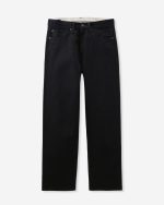 Momotaro Jeans (MMJZ1100) #100 Standard Straight 14.7oz Zipper - Black - Image 5