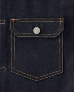 Momotaro Jeans (MMGJ0001) #001 Standard Denim Jacket 14.7oz - Indigo - Image 9
