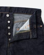 Momotaro Jeans (MMJB0101) #100 Classic Straight 15.7oz - Indigo - Image 9