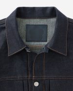 Momotaro Jeans (MMGJ0001) #001 Standard Denim Jacket 14.7oz - Indigo - Image 8