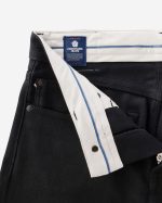 Momotaro Jeans (MMJZ1200) #200 Standard Tapered 14.7oz Zipper - Black - Image 6