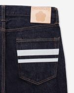 Momotaro Jeans (MMJB0101) #100 Classic Straight 15.7oz - Indigo - Image 7