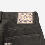 Graph Zero Coated Indigo Denim Straight Jeans - Image 4